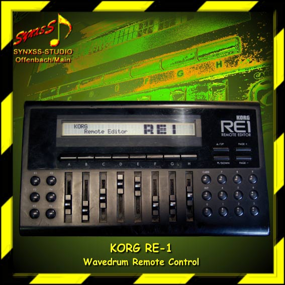 JonDent - Exploring Electronic Music: Korg WaveDrum - WD-1 - The Original  1994 version.